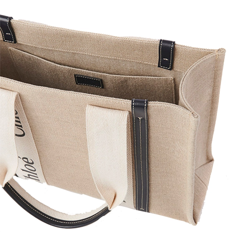 Chloe Woody Logo Tote