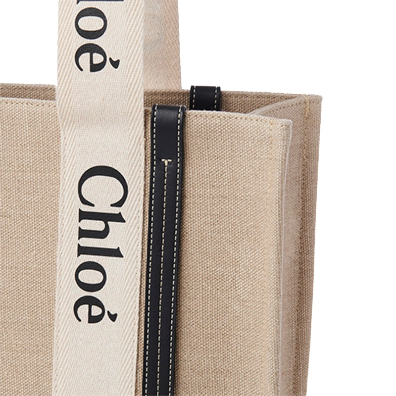 Chloe Woody Logo Tote