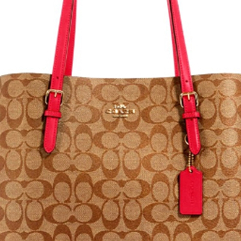 COACH Mollie 34 Logo Tote