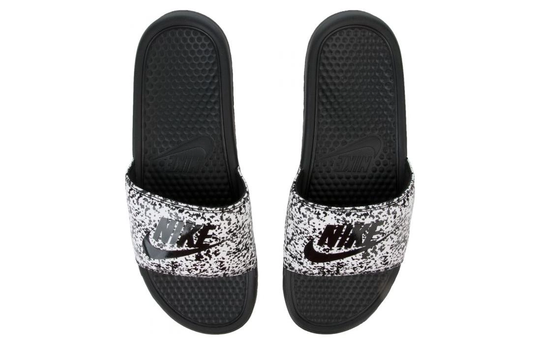 Nike Benassi Print Ink Spot Blasting Crack Slides