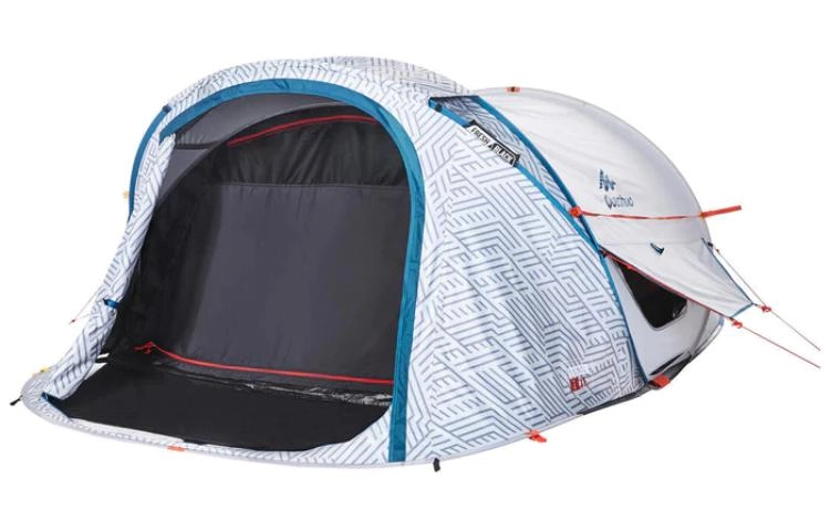 DECATHLON QUECHUA 2 SECONDS FRESHBLACK XL - 2