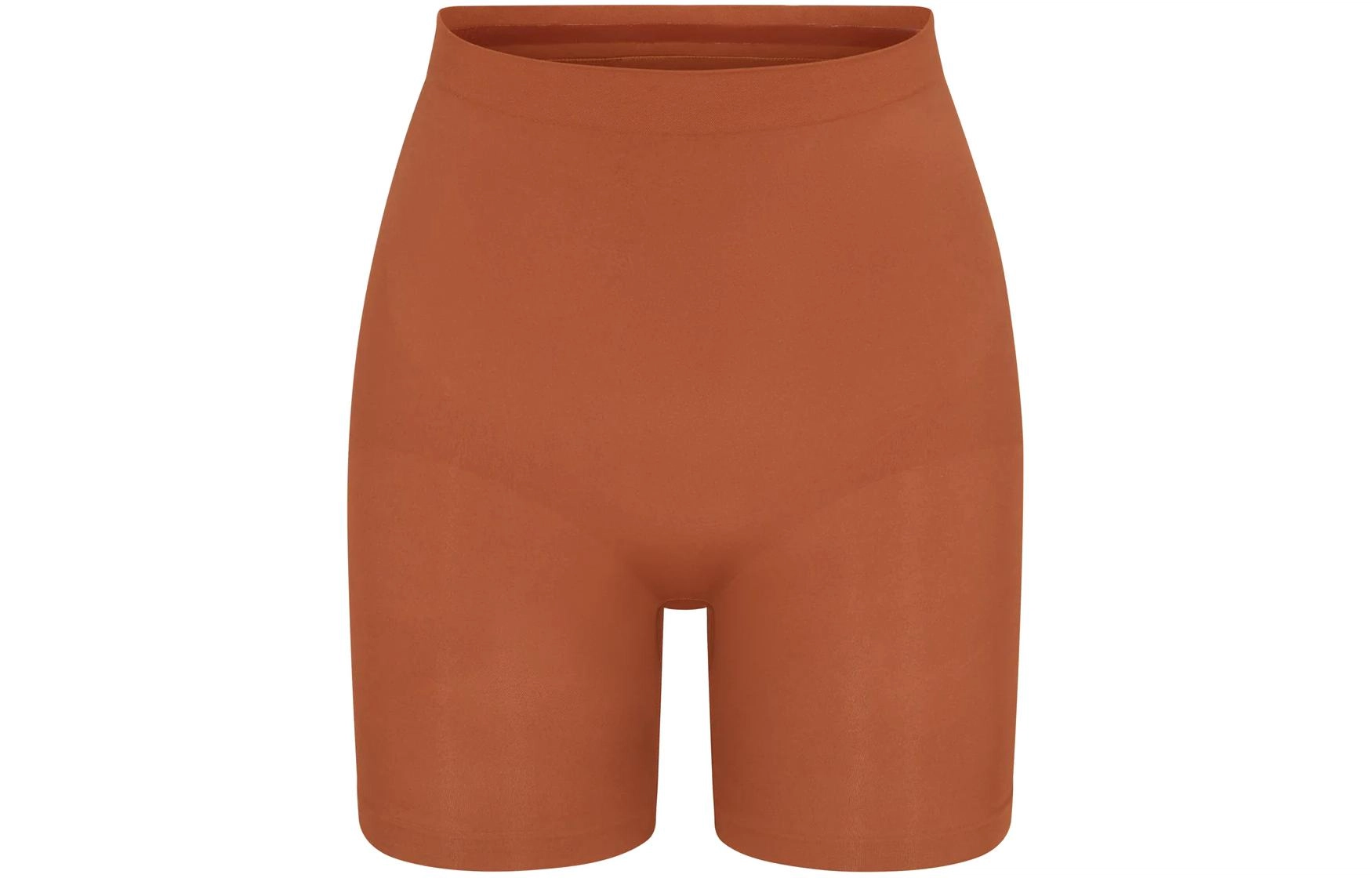 SKIMS SEAMLESS SCULPT MID THIGH SHORT BRONZE