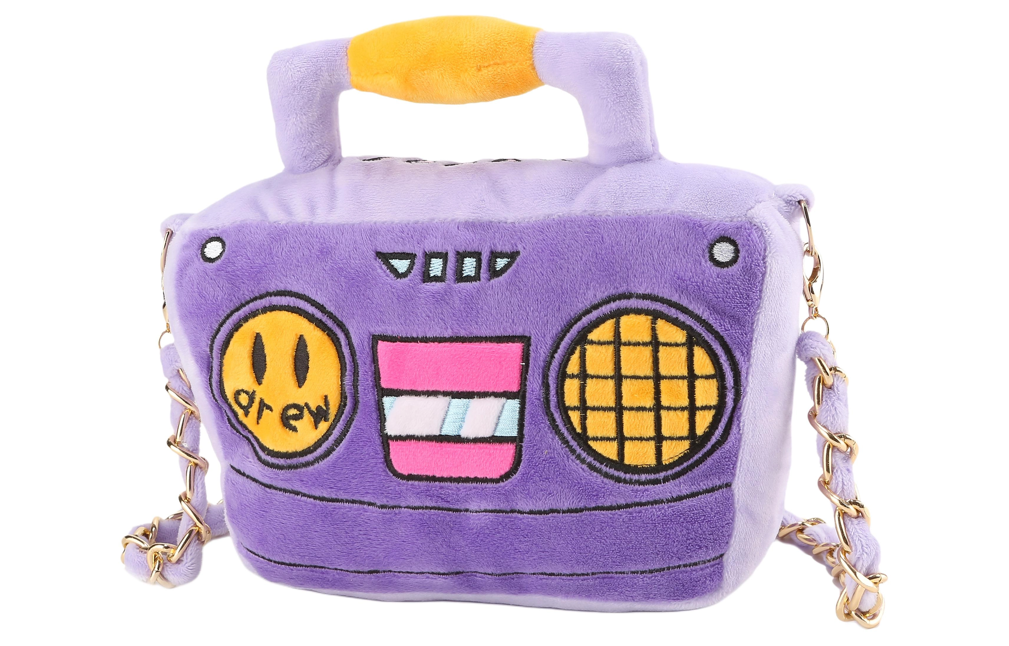 Drew House boombox plush purse mascot