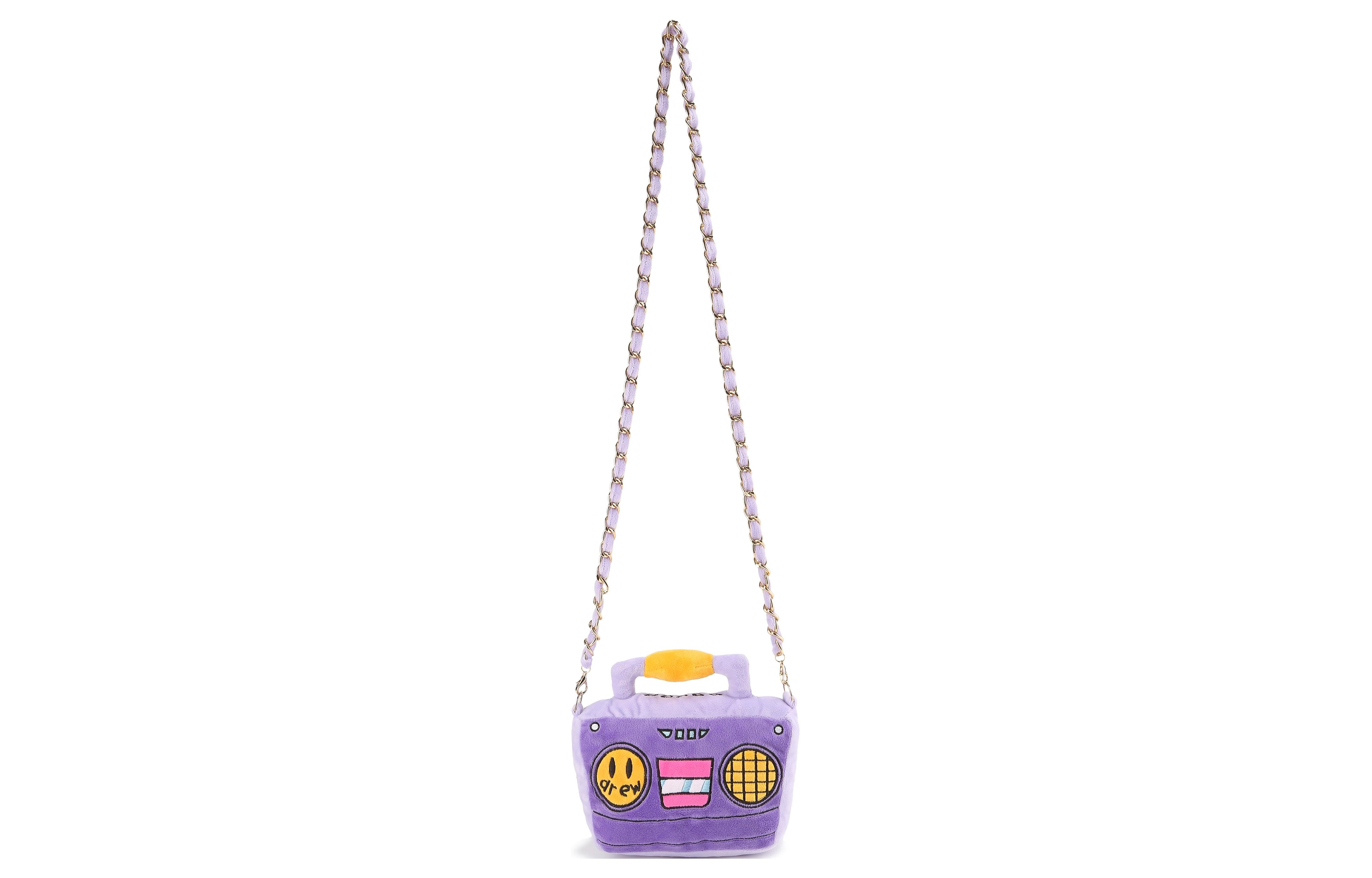 Drew House boombox plush purse mascot