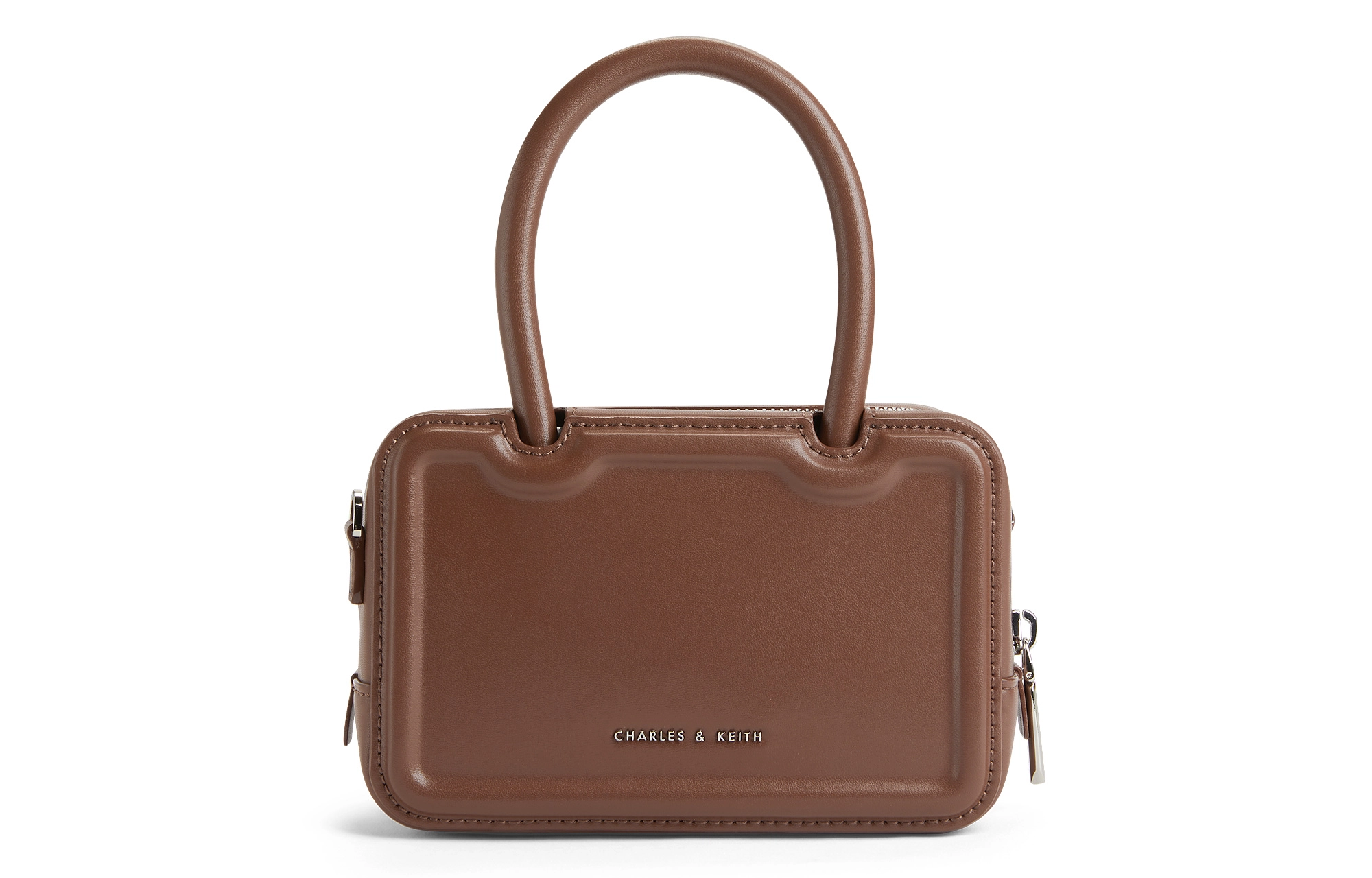 CHARLESKEITH ck PU ChocolateOatPinkSilver