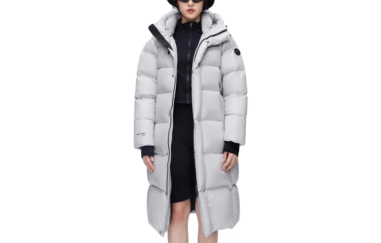 波司登 纯色连帽加厚长袖羽绒服 男款