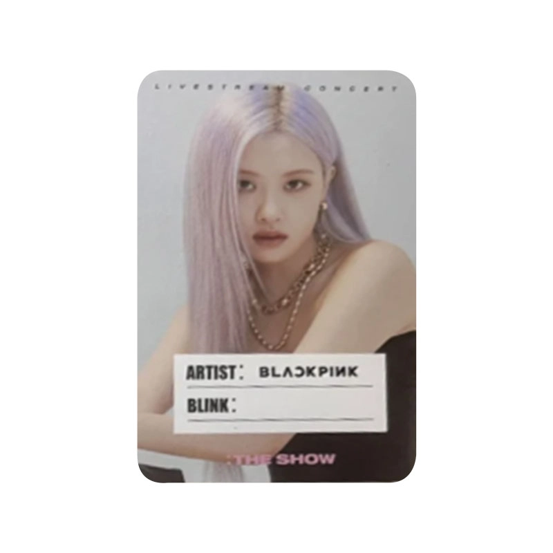 YG Entertainment BLACKPINK THE SHOW LIVE ID