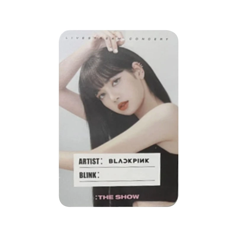 YG Entertainment BLACKPINK THE SHOW LIVE ID