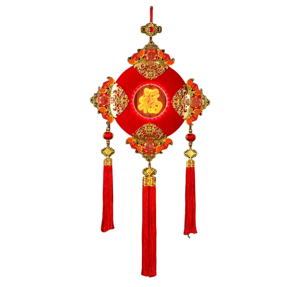 小牧马 装饰 福字中国结 元旦挂件 玩具