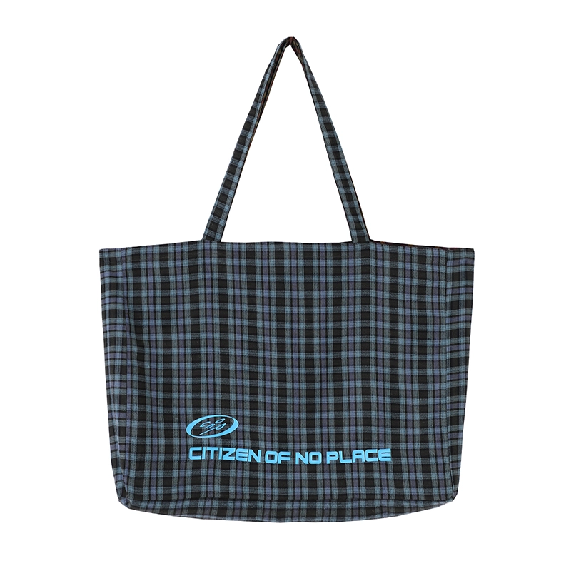 CONP Two sided Girds Tote Bag