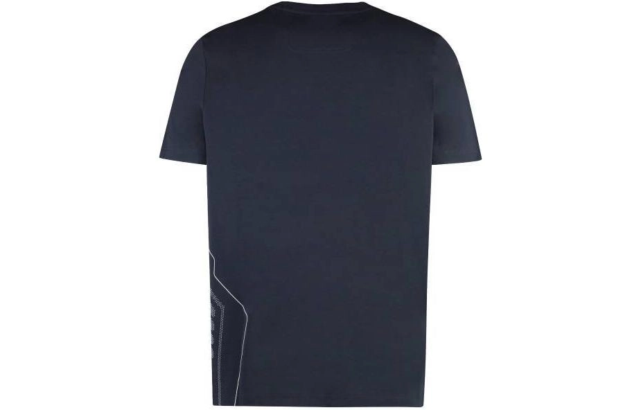 HUGO BOSS SS24 Cotton-Jersey T-Shirt With Crew Neck And Seasonal Artwork LogoT
