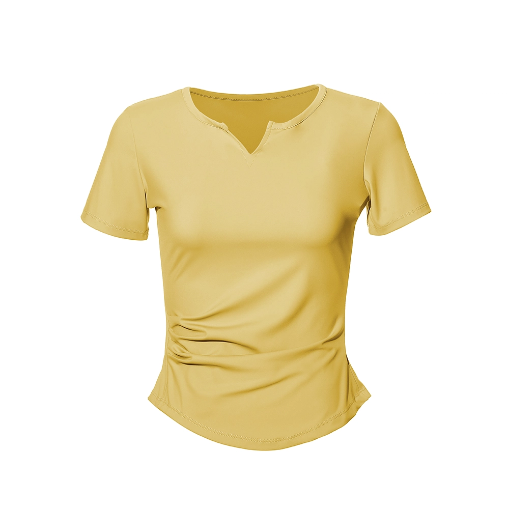 达兹 瑜伽短袖普拉提训练服健身衣 女款