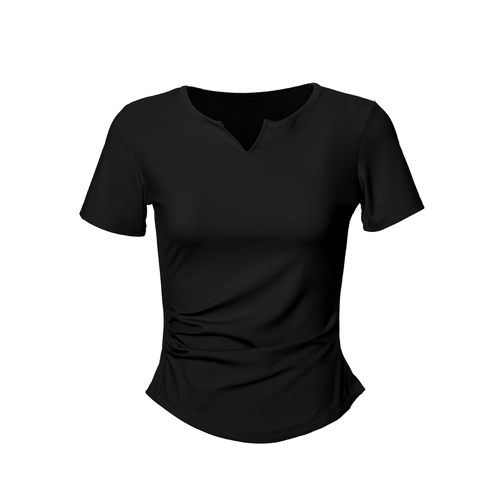 达兹 瑜伽短袖普拉提训练服健身衣 女款