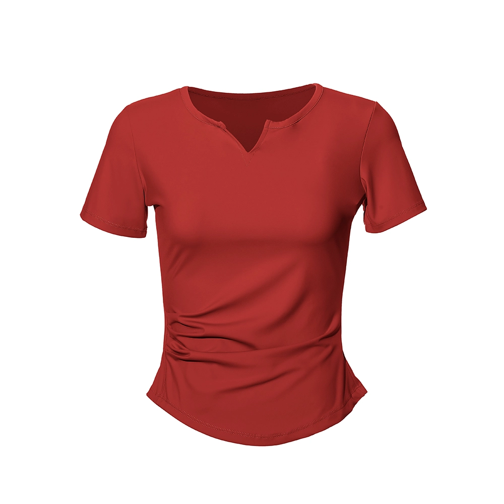 达兹 瑜伽短袖普拉提训练服健身衣 女款