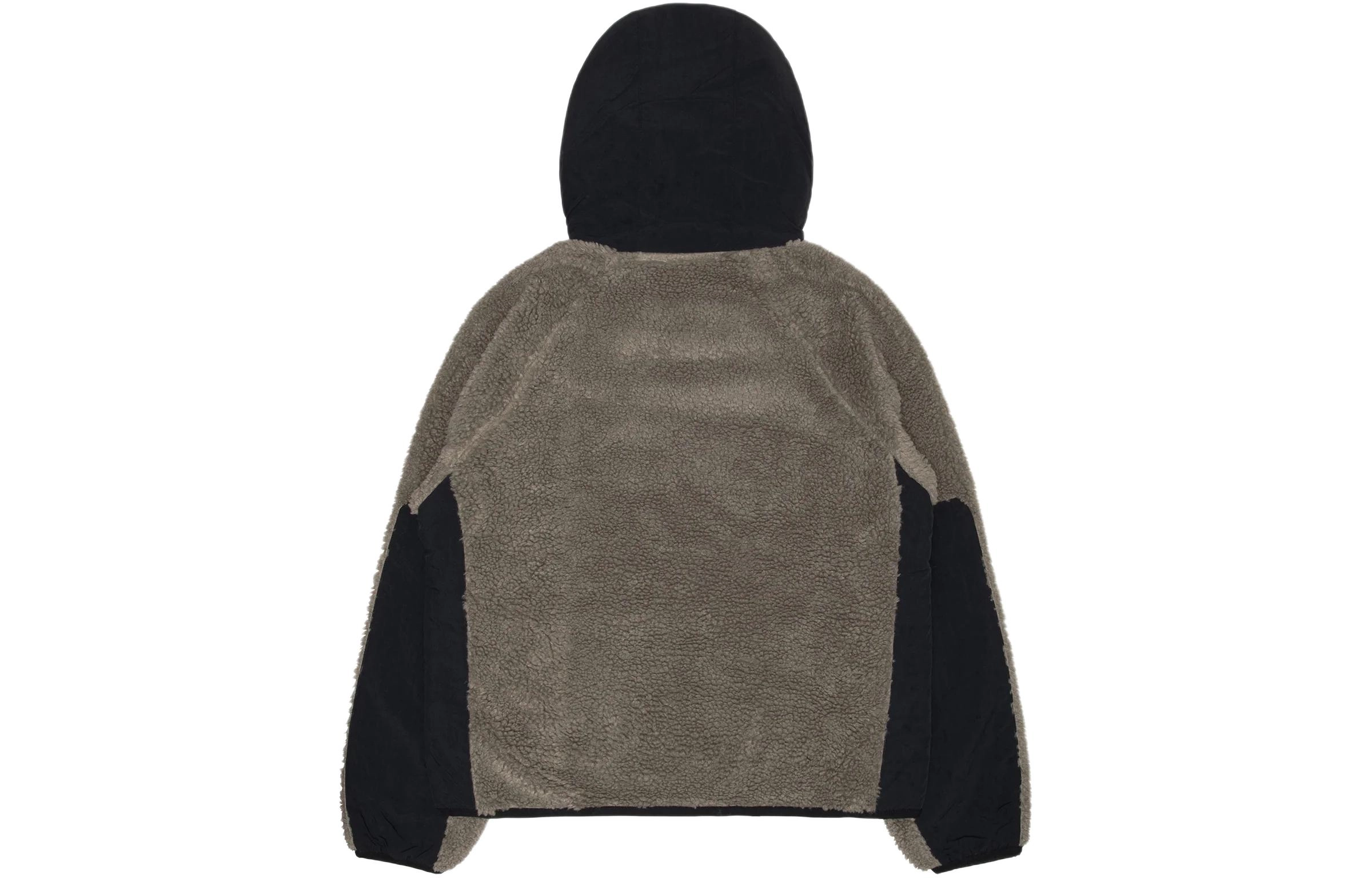 Stussy FW23 SHERPA PANELED HOODED JACKET