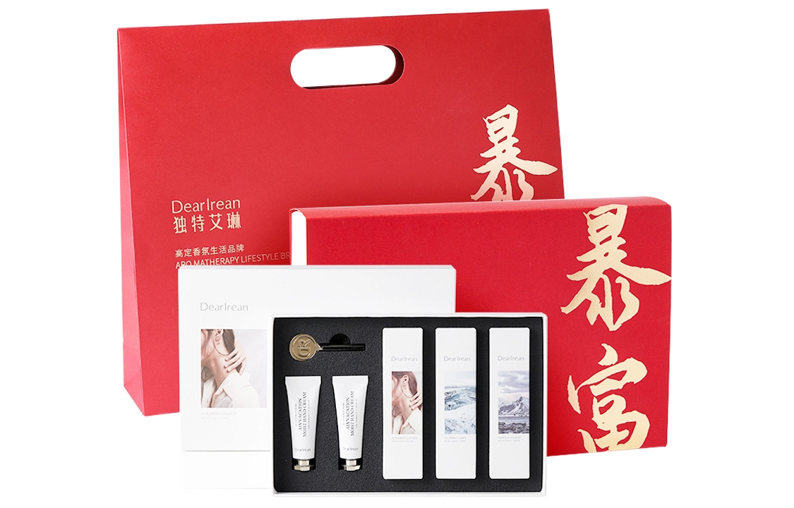 独特艾琳 深层滋润保湿补水防干燥香氛护手霜新年限定礼盒
