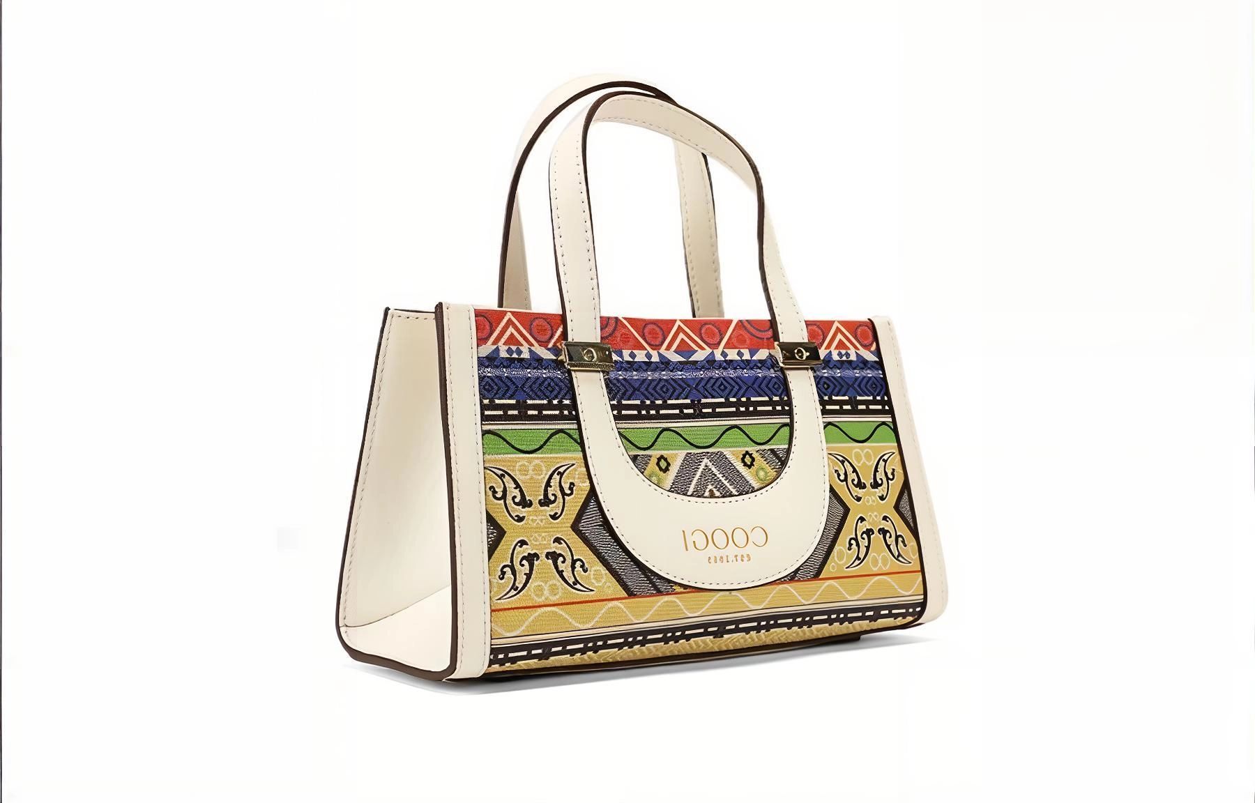 COOGI Sweater Pattern Tote