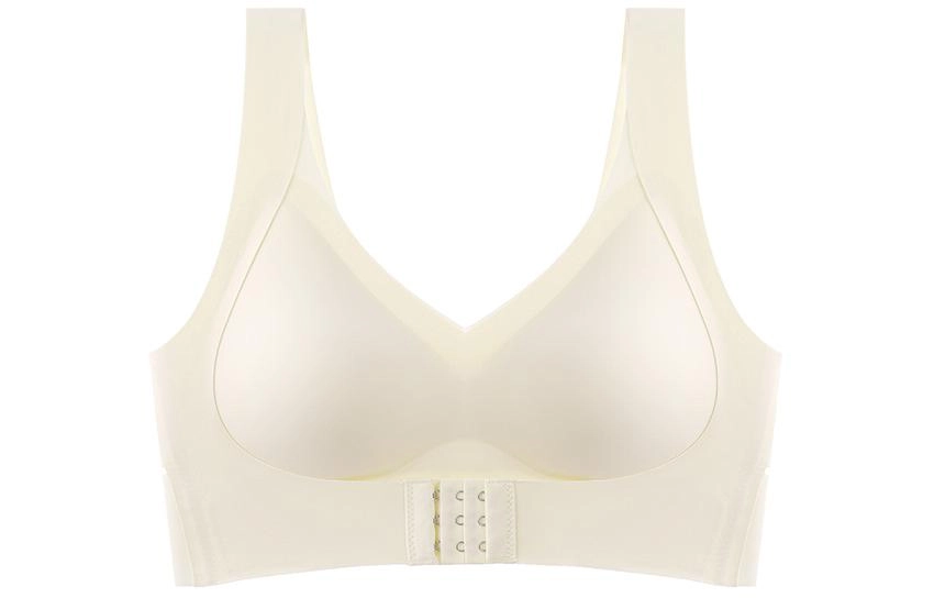 浪莎 前扣无痕小胸聚拢上托收副乳防下垂无钢圈文胸 女款