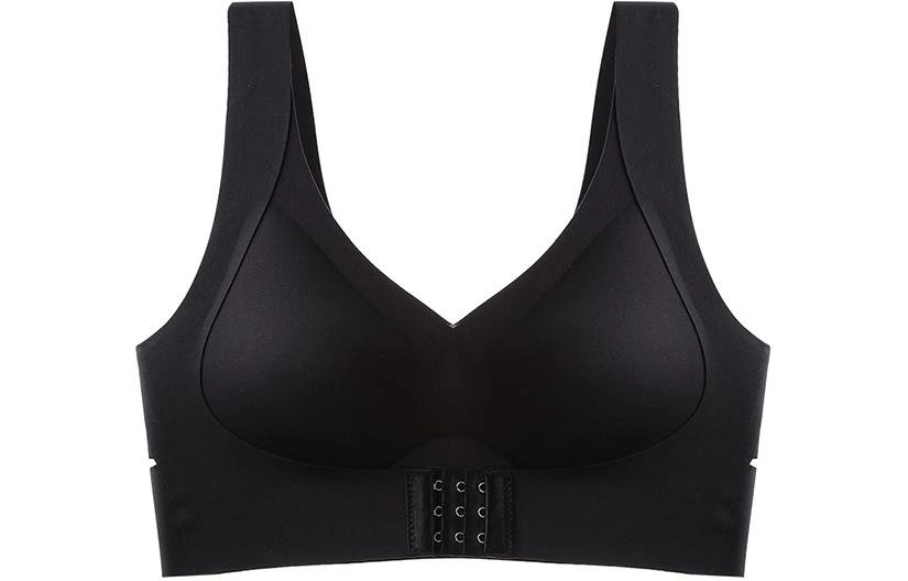 浪莎 前扣无痕小胸聚拢上托收副乳防下垂无钢圈文胸 女款