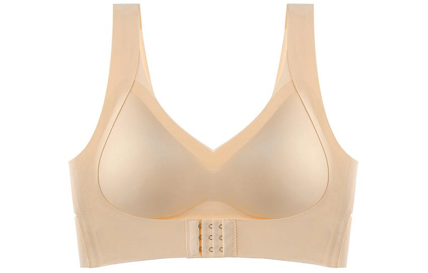 浪莎 前扣无痕小胸聚拢上托收副乳防下垂无钢圈文胸 女款