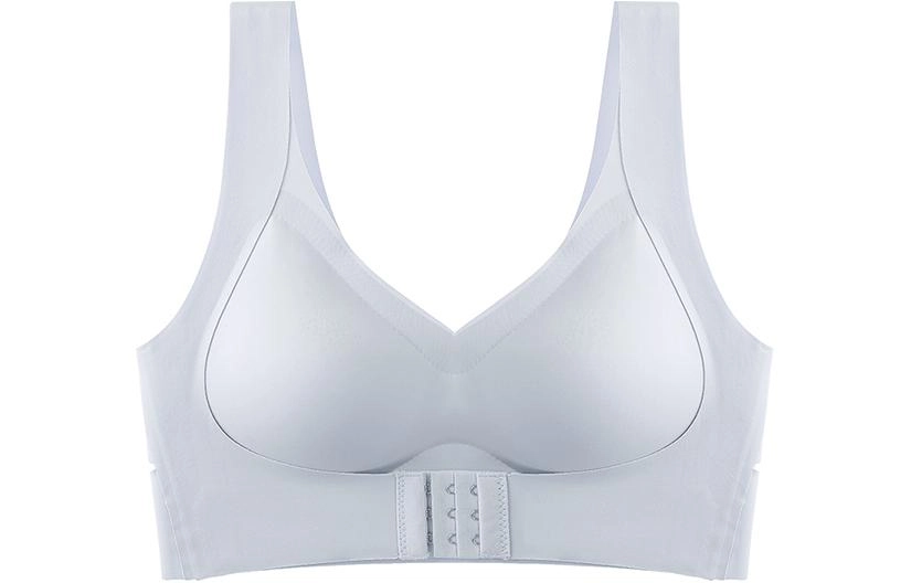浪莎 前扣无痕小胸聚拢上托收副乳防下垂无钢圈文胸 女款