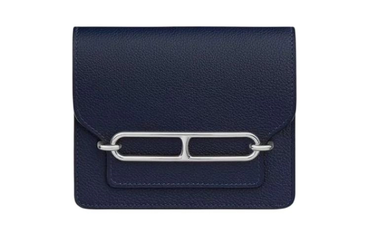 HERMES Roulis Slim Evercolor 2Z Bleu Nuit