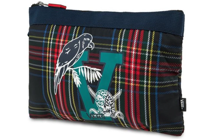 Vans MY GENRE PLAID CLUTCH