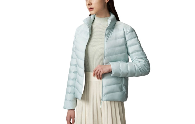 波司登 纯色拉链立领薄款长袖羽绒服 男女同款