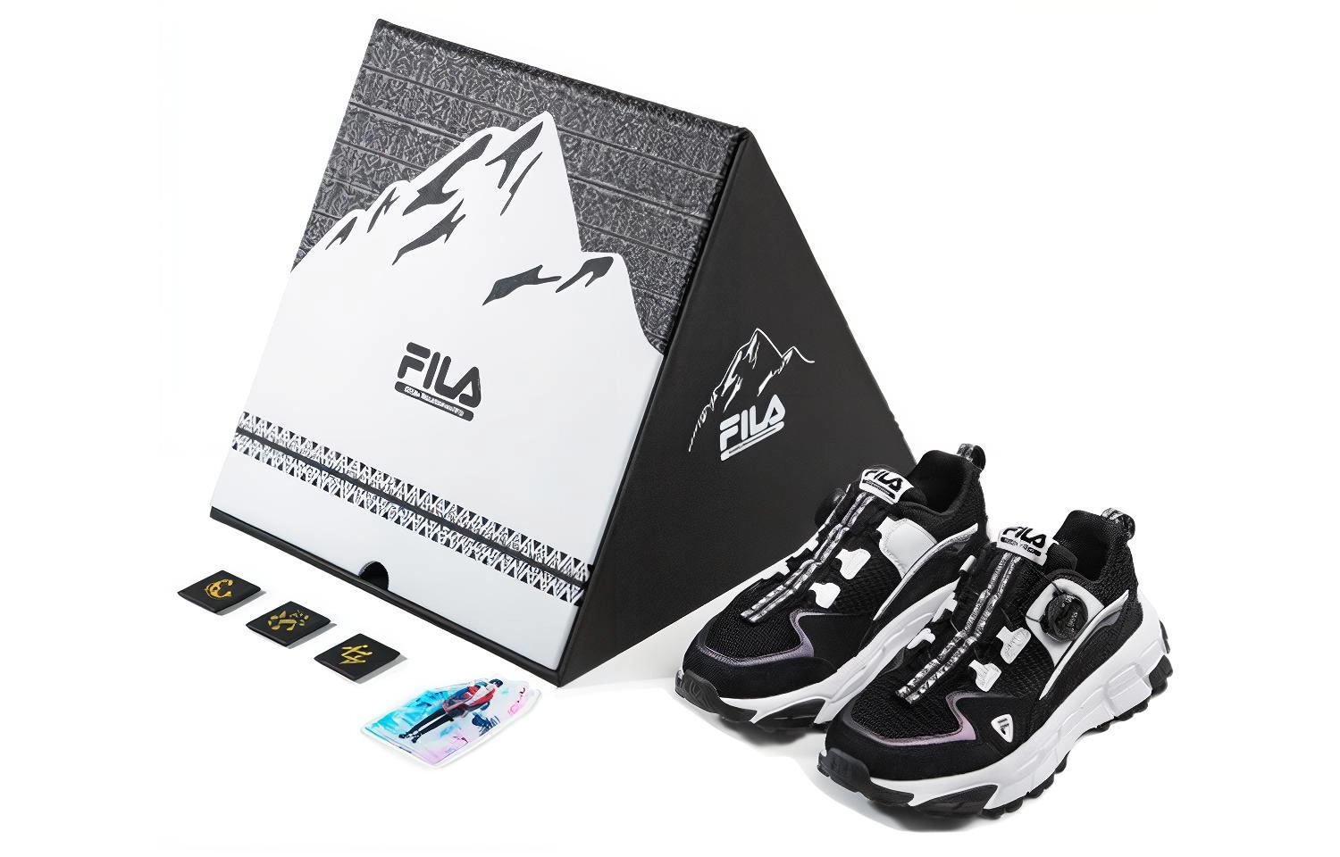 White Mountaineering x FILA FUSION C Sky Runner