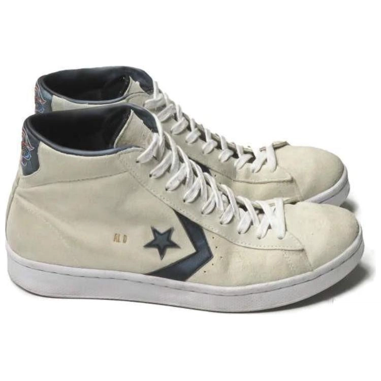 Converse Cons Pro Leather Hi "Al Davis White Suede"
