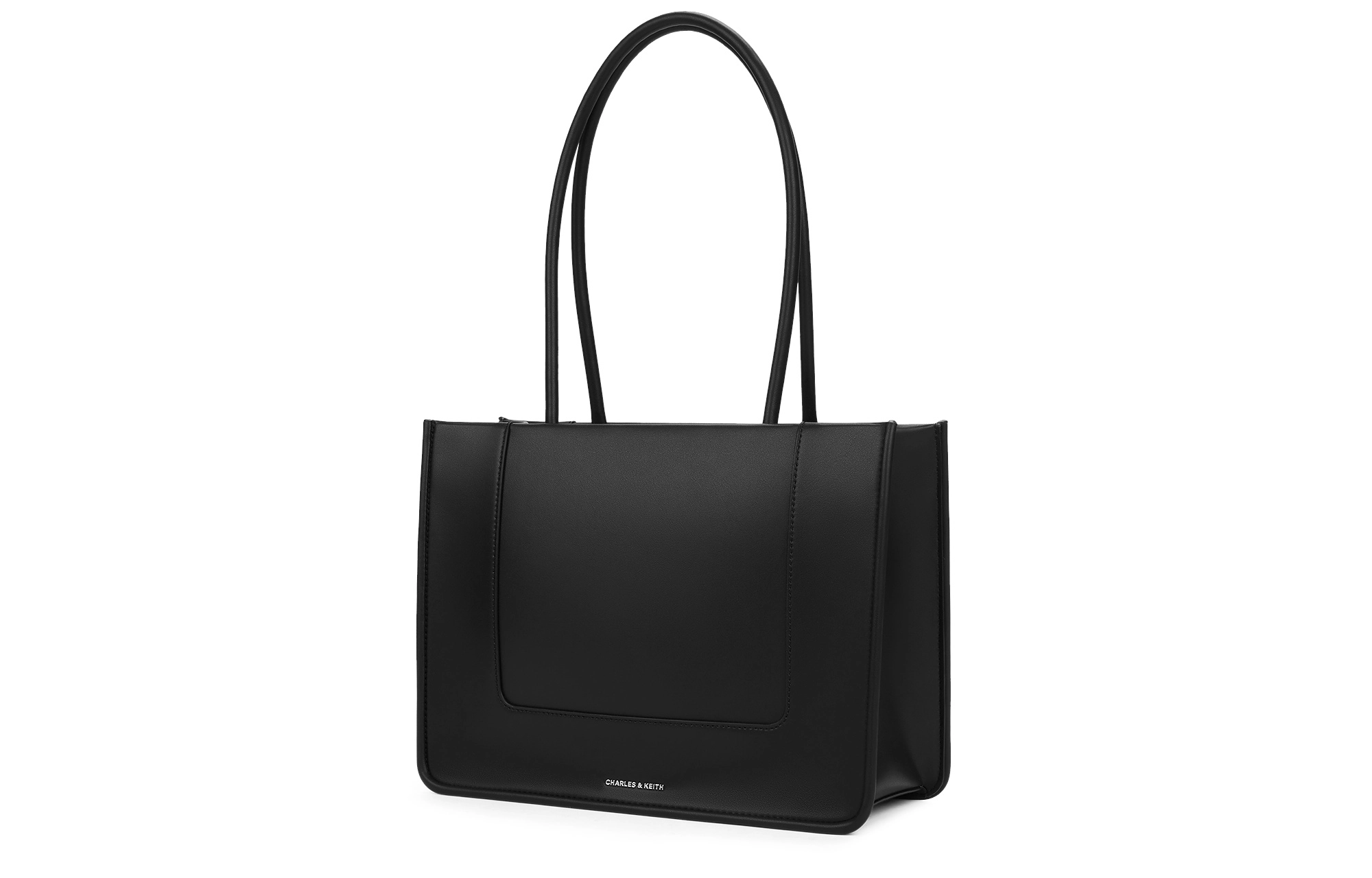 CHARLESKEITH ck PU Tote CreamNoir