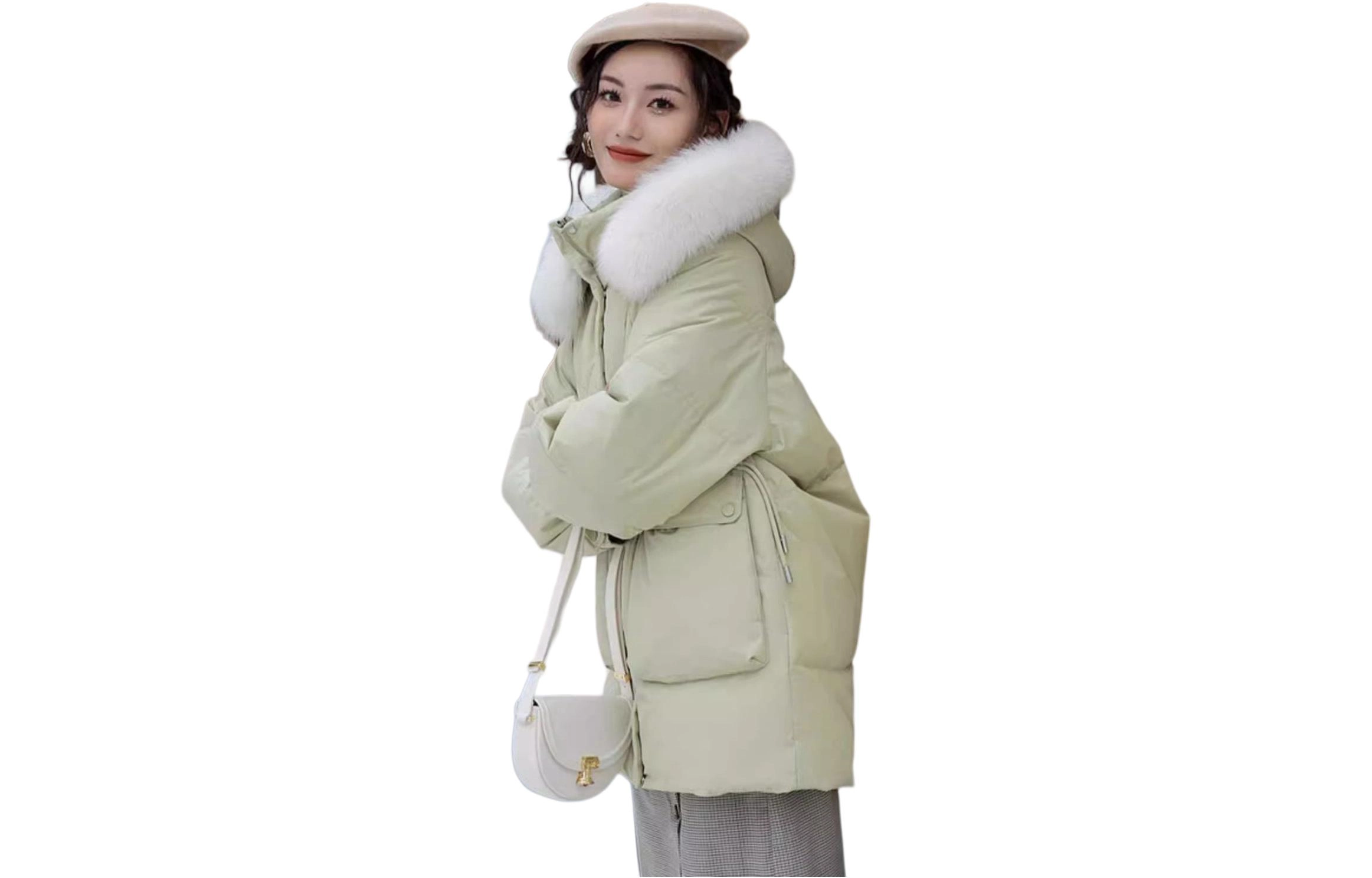 波司登 舒适休闲连帽保暖羽绒服 女款
