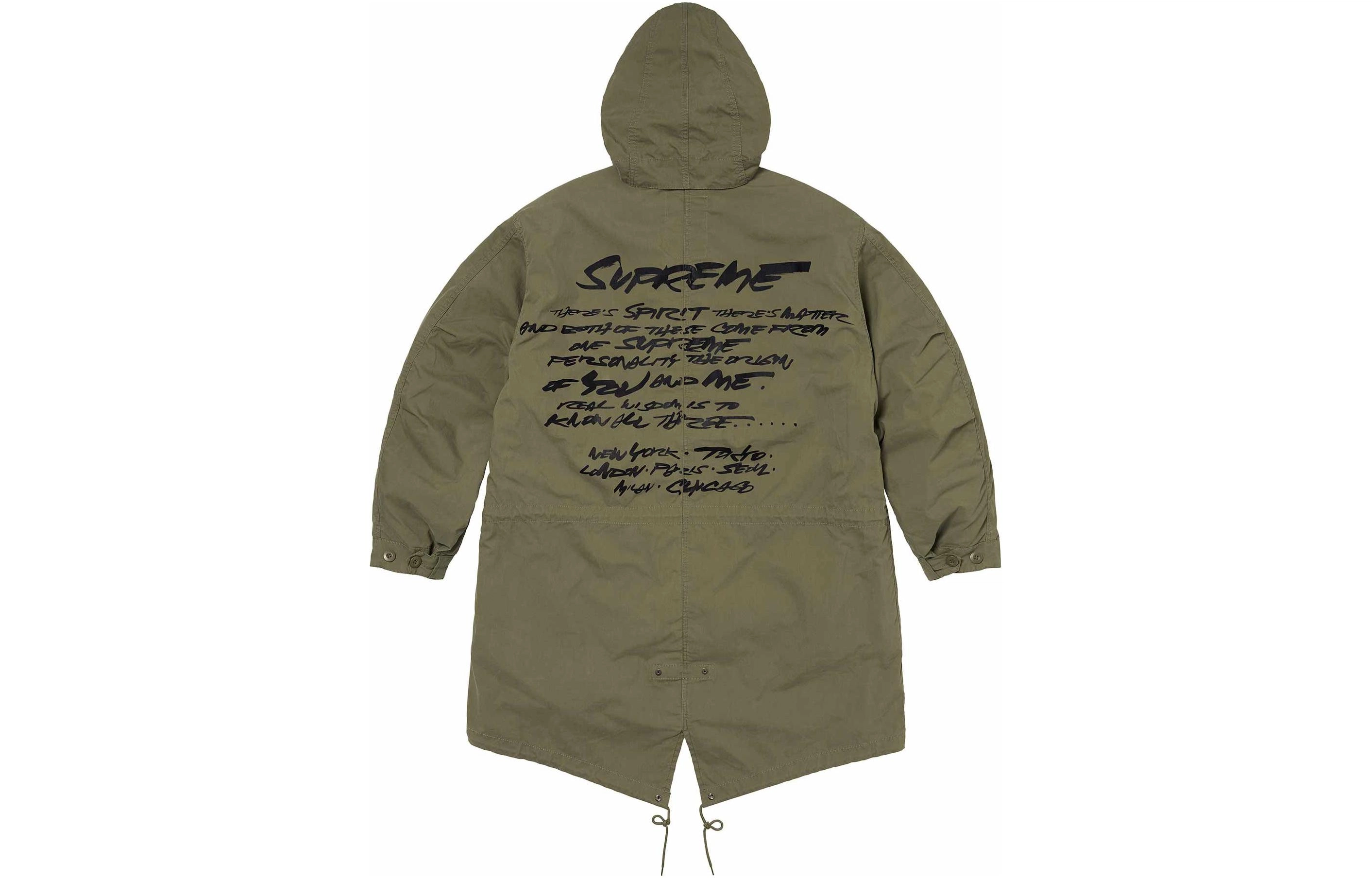 Supreme x Futura SS24 WEEK1 FUTURA FISHTAIL PARKA