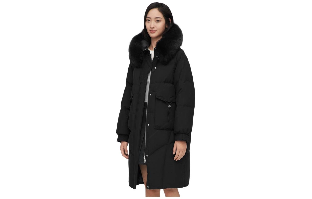 波司登 舒适休闲连帽保暖羽绒服 女款