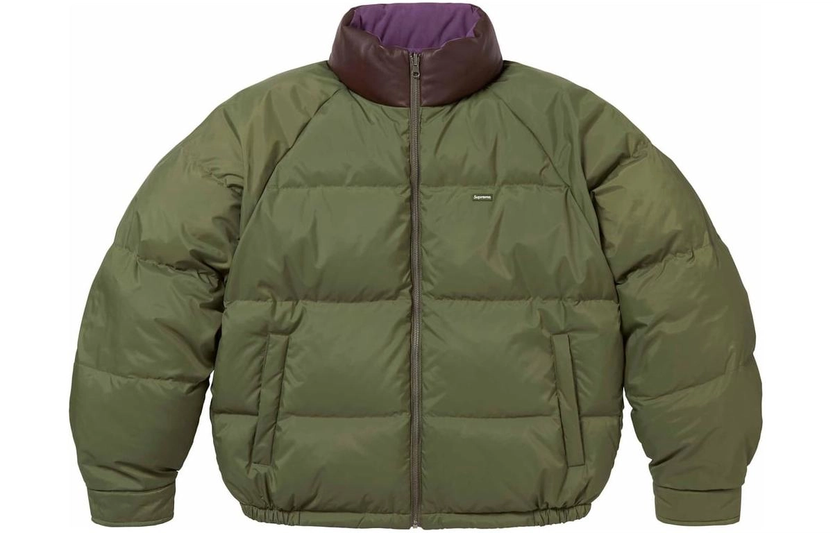 Supreme SS24 WEEK1 REVERSIBLE DOWN PUFFER JACKET