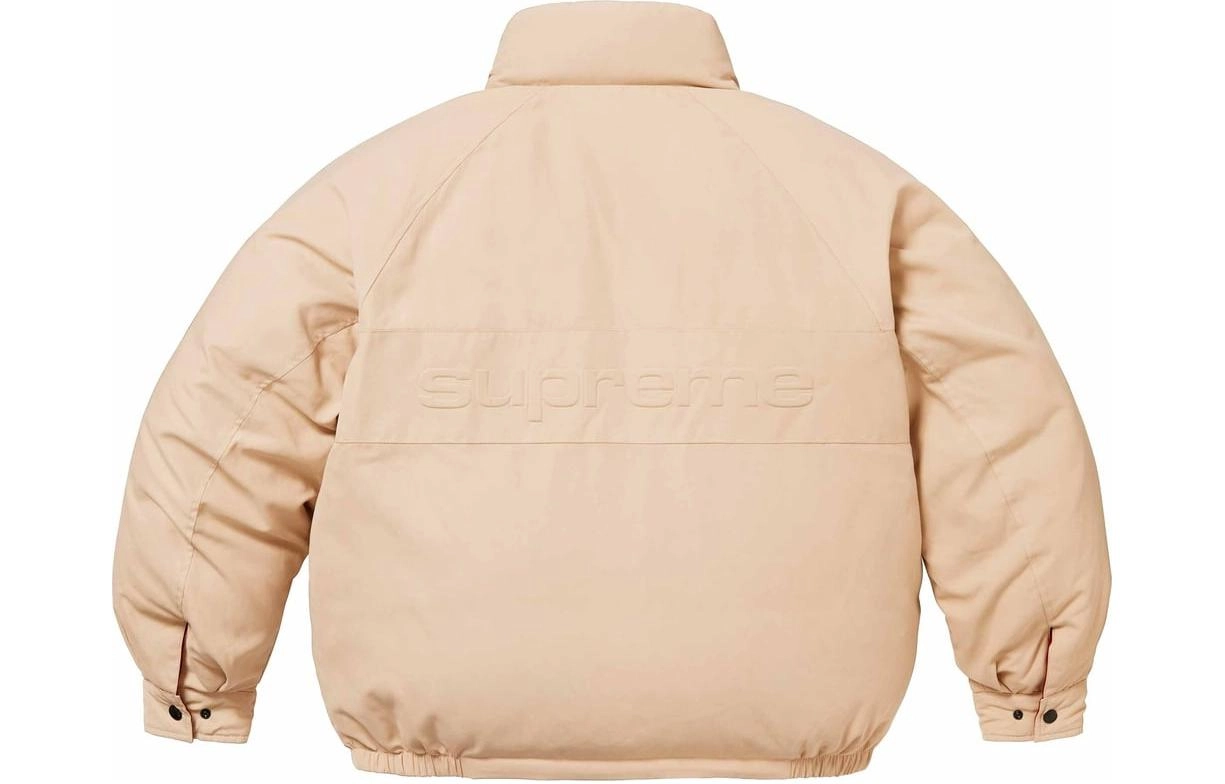 Supreme SS24 WEEK1 REVERSIBLE DOWN PUFFER JACKET