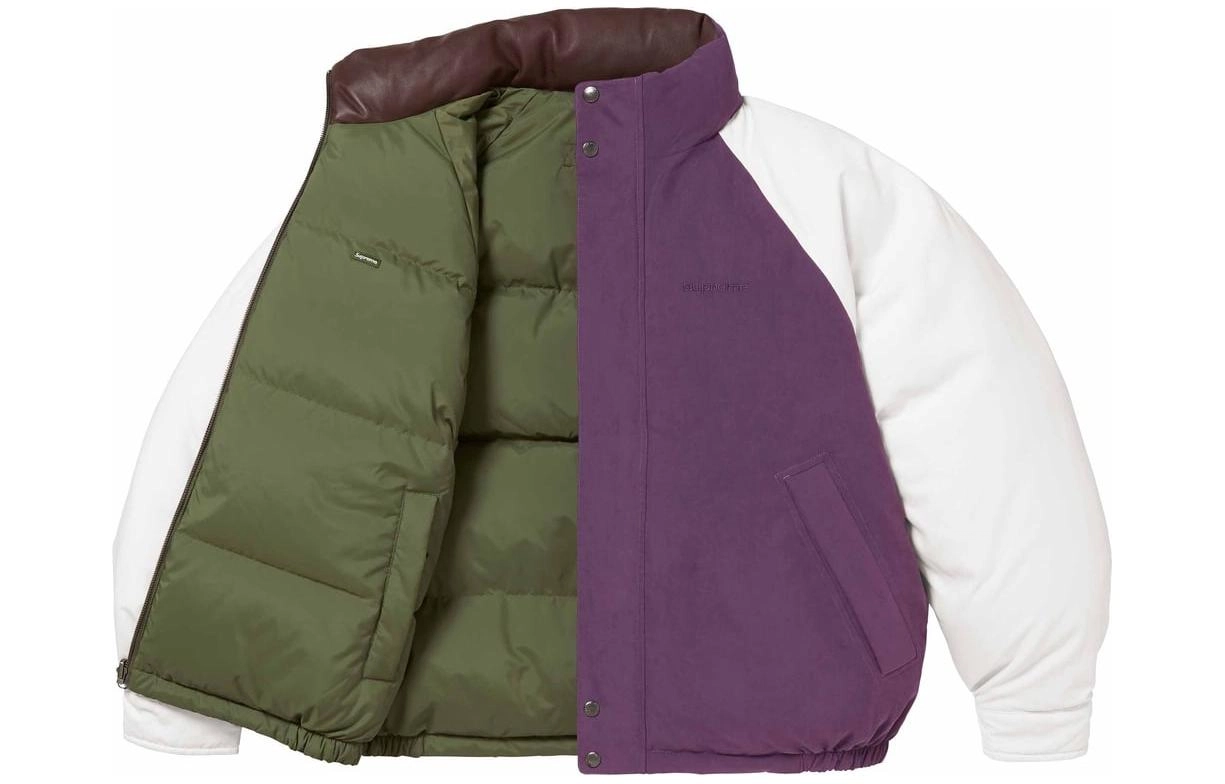 Supreme SS24 WEEK1 REVERSIBLE DOWN PUFFER JACKET