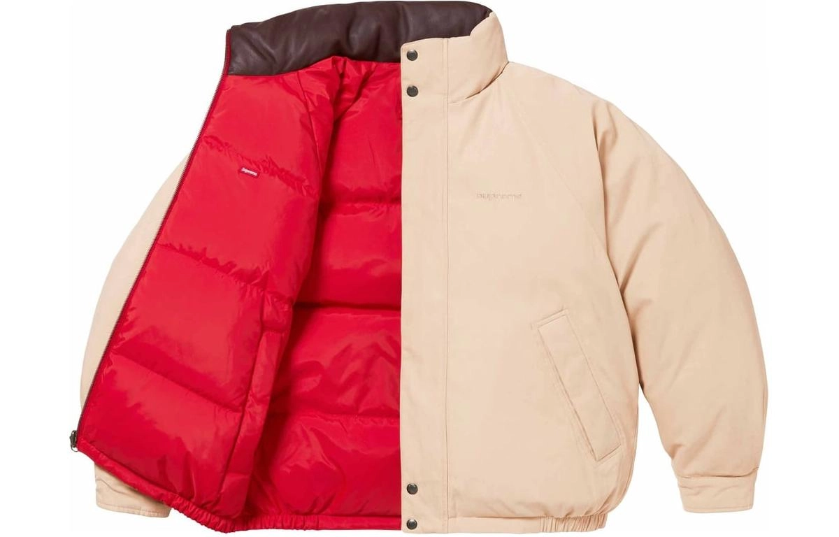 Supreme SS24 WEEK1 REVERSIBLE DOWN PUFFER JACKET