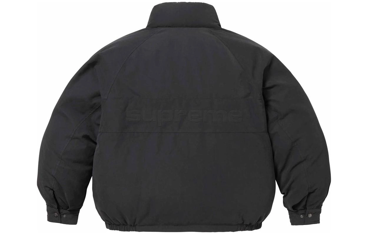 Supreme SS24 WEEK1 REVERSIBLE DOWN PUFFER JACKET