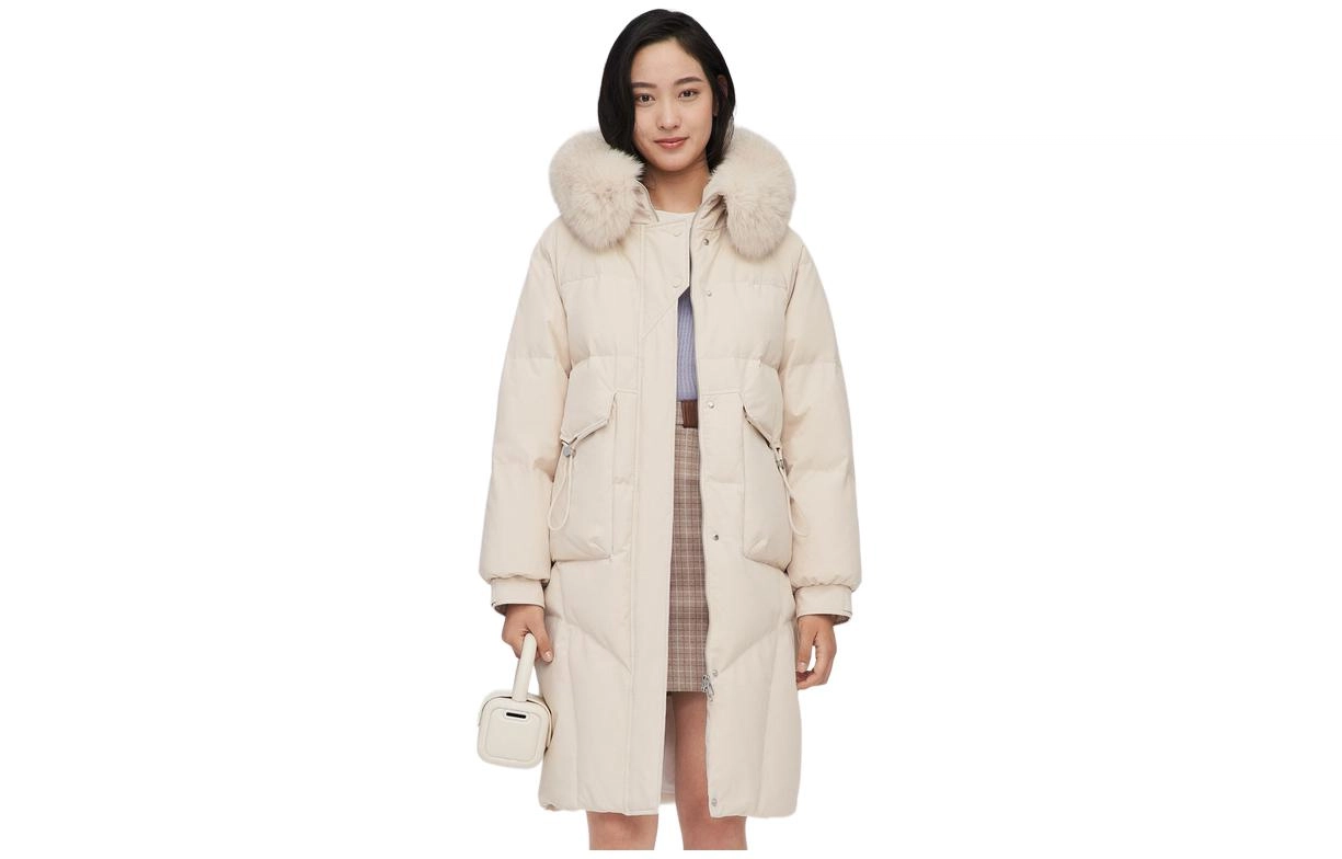 波司登 舒适休闲连帽保暖羽绒服 女款