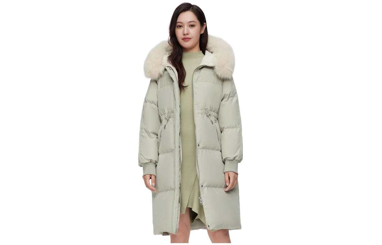 波司登 舒适休闲连帽保暖羽绒服 女款
