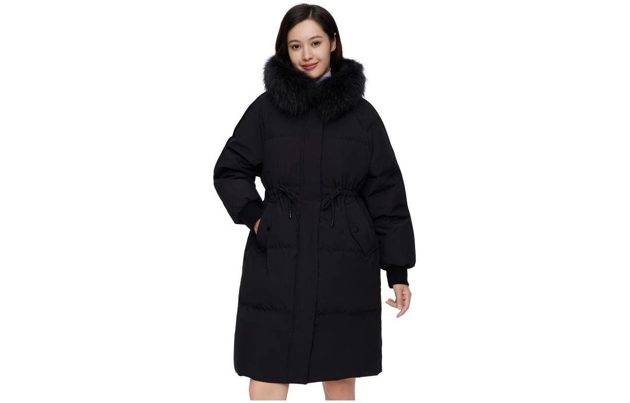 波司登 舒适休闲连帽保暖羽绒服 女款