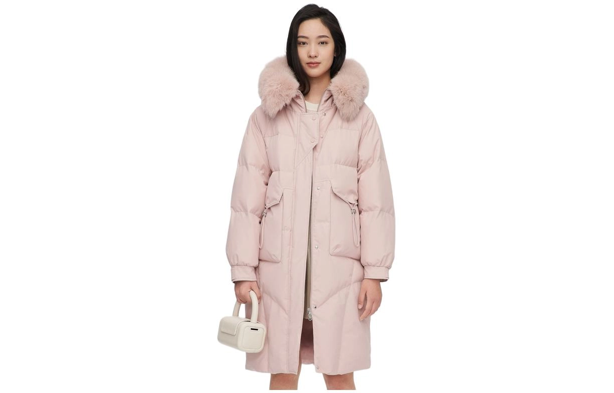 波司登 舒适休闲连帽保暖羽绒服 女款