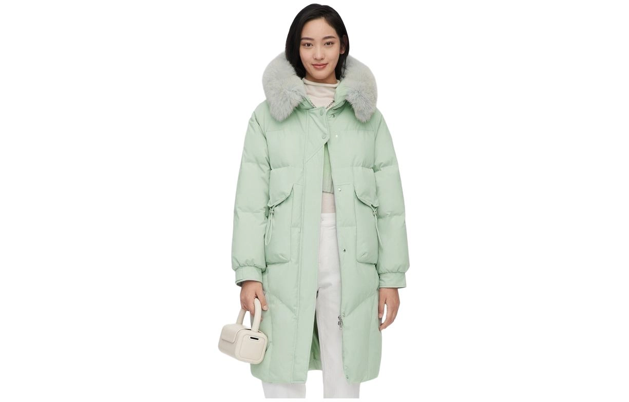 波司登 舒适休闲连帽保暖羽绒服 女款