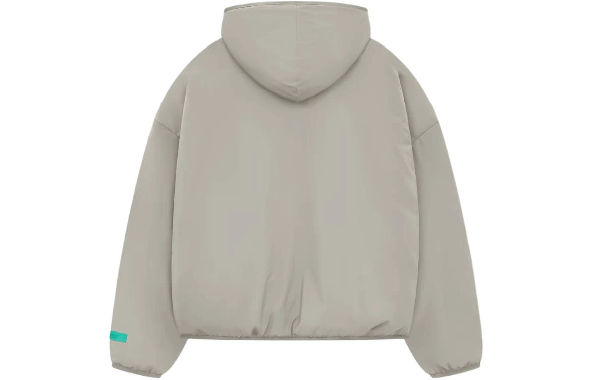 Fear of God Essentials SS24 drop2 Nylon Filled Halfzip Hoodie Seal
