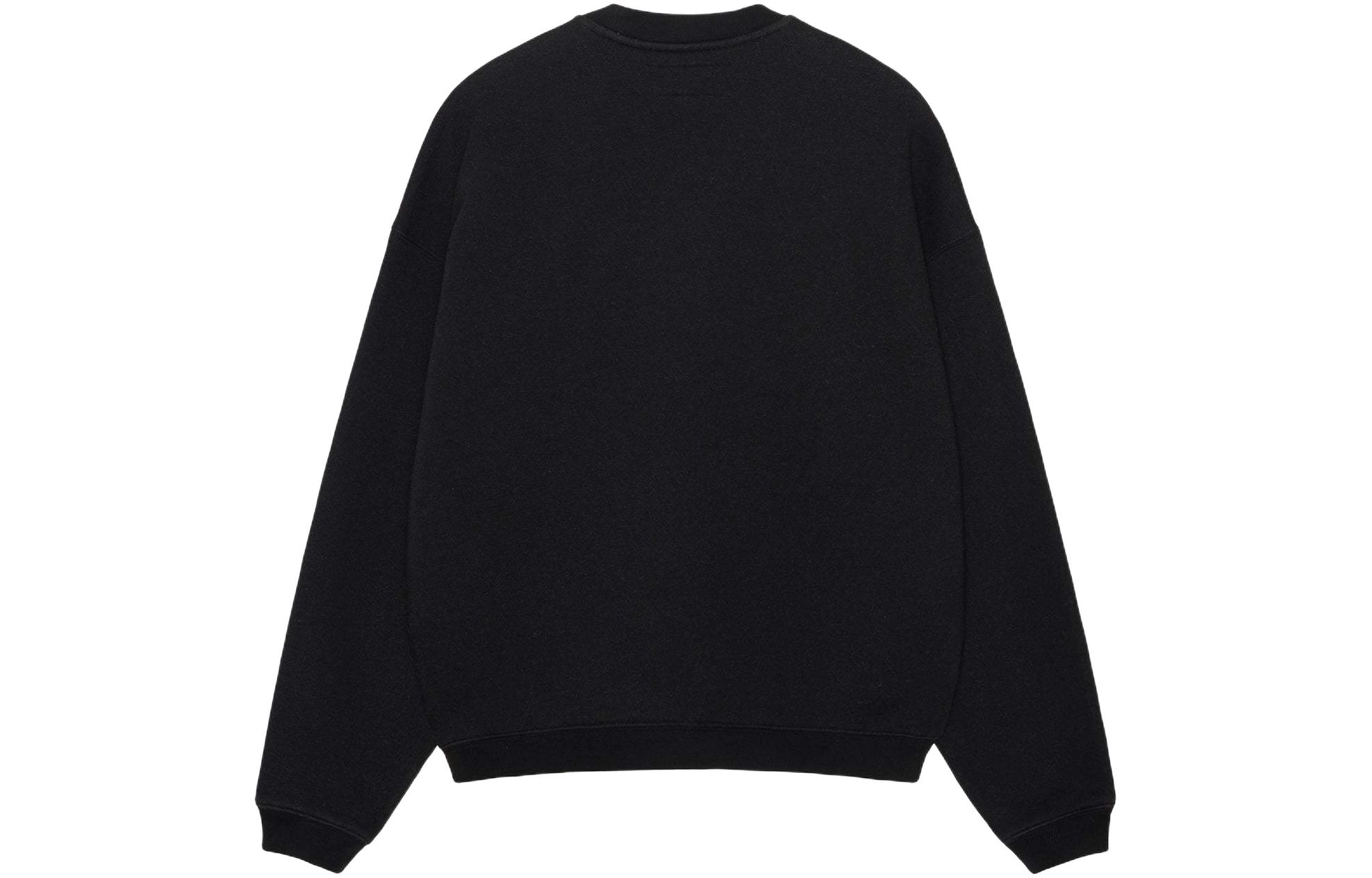 Stussy SS24 BIG CRACKLE SPORT CREW logo