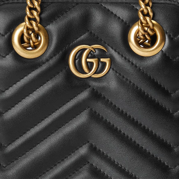 GUCCI Marmont Logo Tote