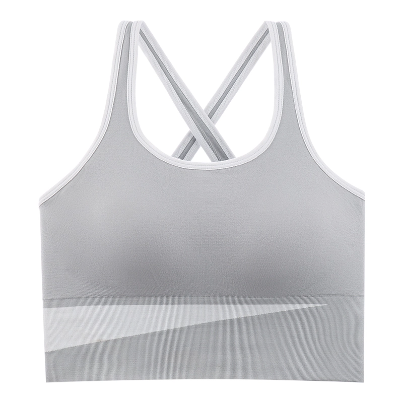 浪莎 内衣女防震收副乳跑步瑜伽服中高强度美背健身训练背心文胸 女款