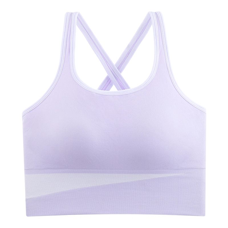 浪莎 内衣女防震收副乳跑步瑜伽服中高强度美背健身训练背心文胸 女款