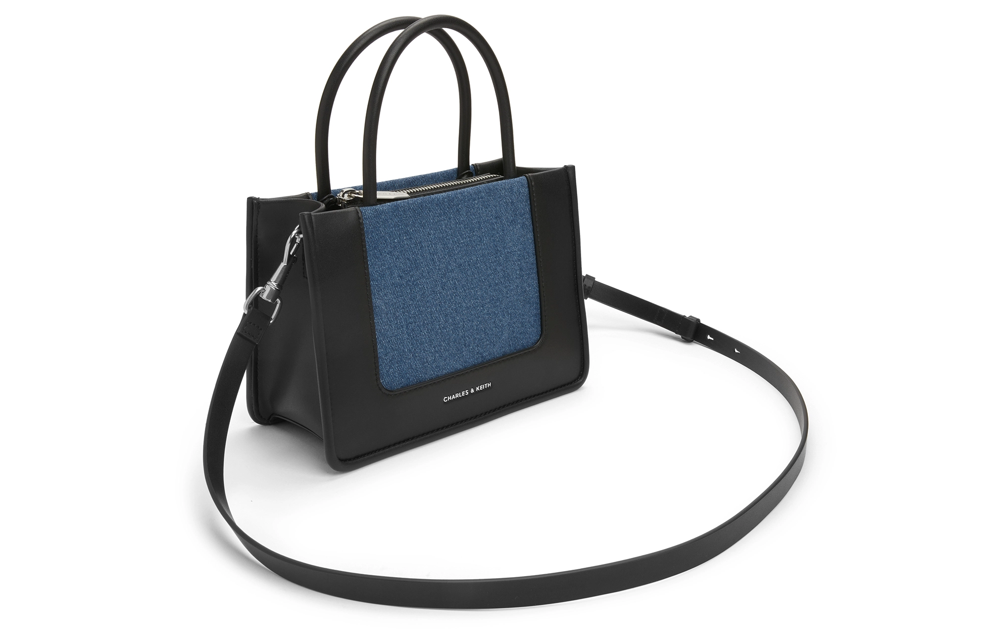 CHARLESKEITH ck PU Denim BlueTan